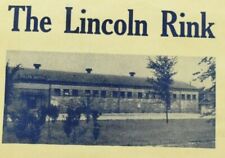 1930's-50's The Lincoln Rink Lincoln Park, MI Roller Skating Label Vintage B7 picture