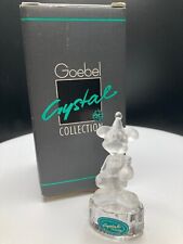 Goebel Germany Crystal Collection Disney Frosted Mickey Mouse Holding Gifts picture
