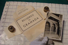 1930's--19 unused Real Photo Postcards of GRANADA in sleeve picture