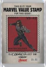 2022 Fleer Ultra Avengers Marvel Value Stamps 59/99 Winter Soldier #VS-48 gn5 picture