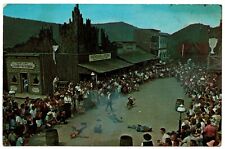 Ghost Town Gun Fighters Show - Maggie Valley NC - Condition Issues 1964 Postcard picture