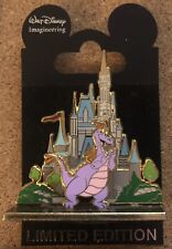 Disney WDI - 2009 Figment With Castle Diorama Pin LE 300 Extremely Rare picture