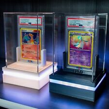 Graded Card Display Case | Stand Fits PSA BGS CGC & Toploaders | Halo Showcase picture