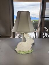 Laura Haley Designs Ceramic Garden Rabbit Bunny Charming Table Lamp  picture