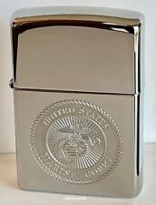Zippo Windproof Lighter with Engraved U.S. Marine Corps Seal, 97254 New In Box picture