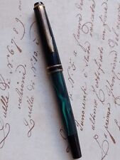 Vintage Russia fountain pen Record 66 vtg green marble effect picture