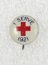 Red Cross: Junior 1921 I Serve campaign button - 15mm  picture