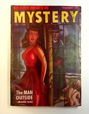 Mammoth Mystery Pulp Feb 1947 Vol. 3 #1 GD TRIMMED picture