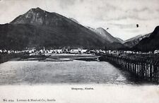 SKAGWAY AK - Skagway Postcard - 1907 picture