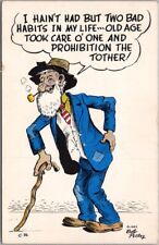 Vintage Artist-Signed PETLEY Comic Postcard 