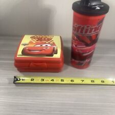 Tupperware Disney Pixar Cars Lunch Snack 2 Pc Set New  picture