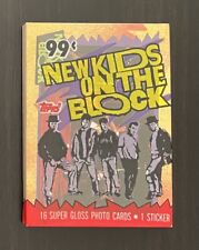 1989 Topps New Kids On The Block Trading Cards - Unopened Pack picture