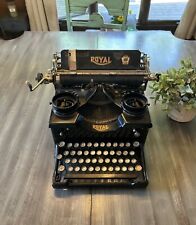 Antique Royal Typewriter Black 1920's  Vintage Collectable picture