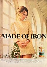 One A Day Made Of Iron Women's Vitamins Vintage 1970 Print Ad 8 x 11 picture