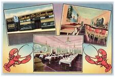 1960 Tremont Lobster House Dining Room Boston Massachusetts MA Vintage Postcard picture
