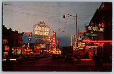 Las Vegas, Nevada - Fremont Hotel & Casino, Fremont Street - Vintage Postcard picture