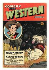 Cowboy Western Comics #36 GD/VG 3.0 1951 picture