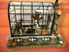 Pumpkin Hollow Spooky Greenhouse Scene Village Accessory Halloween Decor House picture