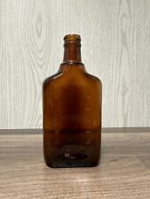vintage brown glass bottle picture