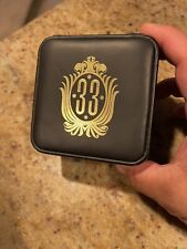 Disney CLUB 33 WATCH Black & Gold ~ Retired Logo Member Exclusive Club picture
