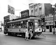 1930s New York Trolley 8x10 Photo picture