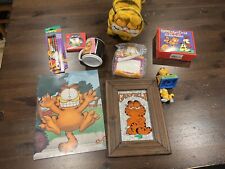 Garfield 1978 Fun Farm Plush,  Toys, Pencils, Folder, Calendar - Vintage Lot Fun picture