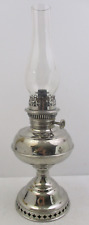 1895 RAYO JUNIOR - NICKEL OIL KEROSENE LAMP - MINT CONDITION ORIGINAL PARTS(GFI) picture