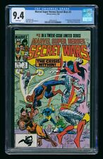 SECRET WARS #3 (1984) CGC 9.4 1st APPEARANCE VOLCANA & TITANIA WHITE PAGES picture