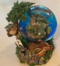 RARE Bambi and Friends Authentic Disney Store Exclusive 2005 Snow Globe picture