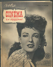 Votre Cinema Linda Darnell Gary Cooper Bob Hope French ++ 6/17 1947 picture