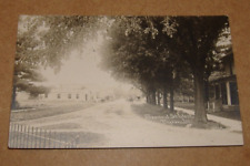 c1910 Second Street West Byron Illinois RPPC IL C.R. Childs Chicago 10919 picture