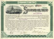 Standard Oil Trust Stock signed by John Dustin Archbold and Wesley Hunt Tilford  picture