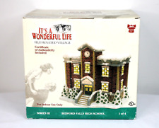 ENESCO IT'S A WONDERFUL LIFE BEDFORD HILLS HIGH SCHOOL IN OB picture