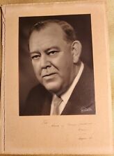 TRYGVE LIE SIGNED PHOTOGRAH 1ST SEC. GEN. OF UNTIED NATIONS, NORWEGIAN STATESMAN picture