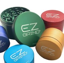 EZ Grind Herb and Spice Grinder 50mm (2.00”) All Anodized Colors 4 Part picture
