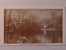 The Silvermine Tavern Millpond Waterfall  Postcard  picture