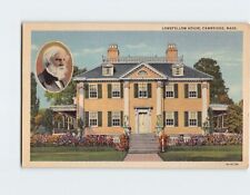 Postcard Longfellow's Home Cambridge Massachusetts USA picture