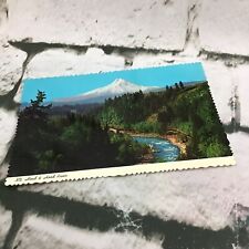 Vintage Postcard Mount Hood And Hood River Beautiful Scenic View Oregon picture