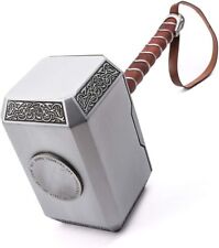 1:1 Solid Avengers Thor Hammer Replica Cosplay Mjolnir Prop Collector Halloween picture