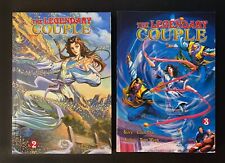THE LEGENDARY COUPLE Vol #2, 3 Kung-Fu Oriental Heroes TPB Manhua Tony Wong 2002 picture
