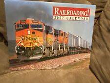 2007 Tide-Mark Railroading Calendar with 24 Photos picture