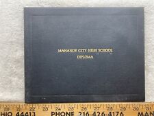 1955 Mahanoy City High School Pennsylvania Diploma Dearcot Vintage picture