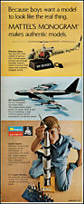 1969 Mattel monogram models Apollo stratofortress vintage photo print Ad adL97 picture
