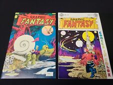 Graphic Fantasy Underground Comic (1971) # 1 & 2  Broadhurst Features Syndicate picture