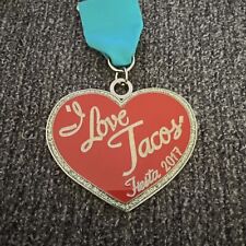 2017 ‘I Love Tacos’ Fiesta Medal, Size Big And Rare picture