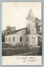 Pleasant Grove PA Church RPPC East Finley Township~Washington County Photo 1910s picture
