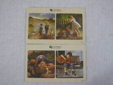 NEW Set 4 Cal Farley's Children Paperboard Drink Coasters 17CSTRA/B rr picture