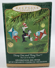 Hallmark Ornament Thing One and Thing Two Christmas Keepsake 2001 Tree QXM5315 picture