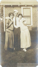 1921 Flapper Ladies w Sailor Boy in the Middle picture