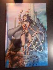 Wonder Woman #1 2nd Print Cover B Jim Lee Foil Variant Comic Book picture